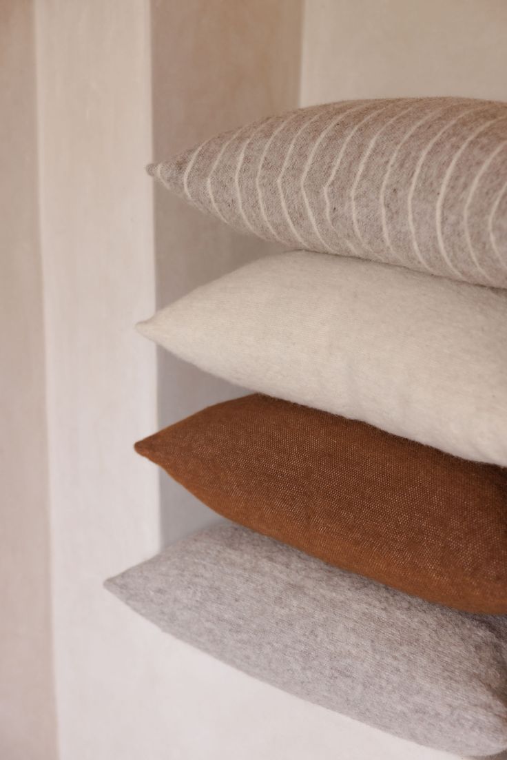 Soft cushions for comfortable everyday spaces