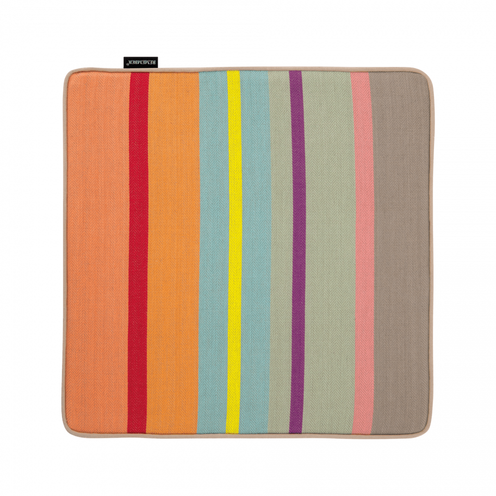 Striped Seat Cushion